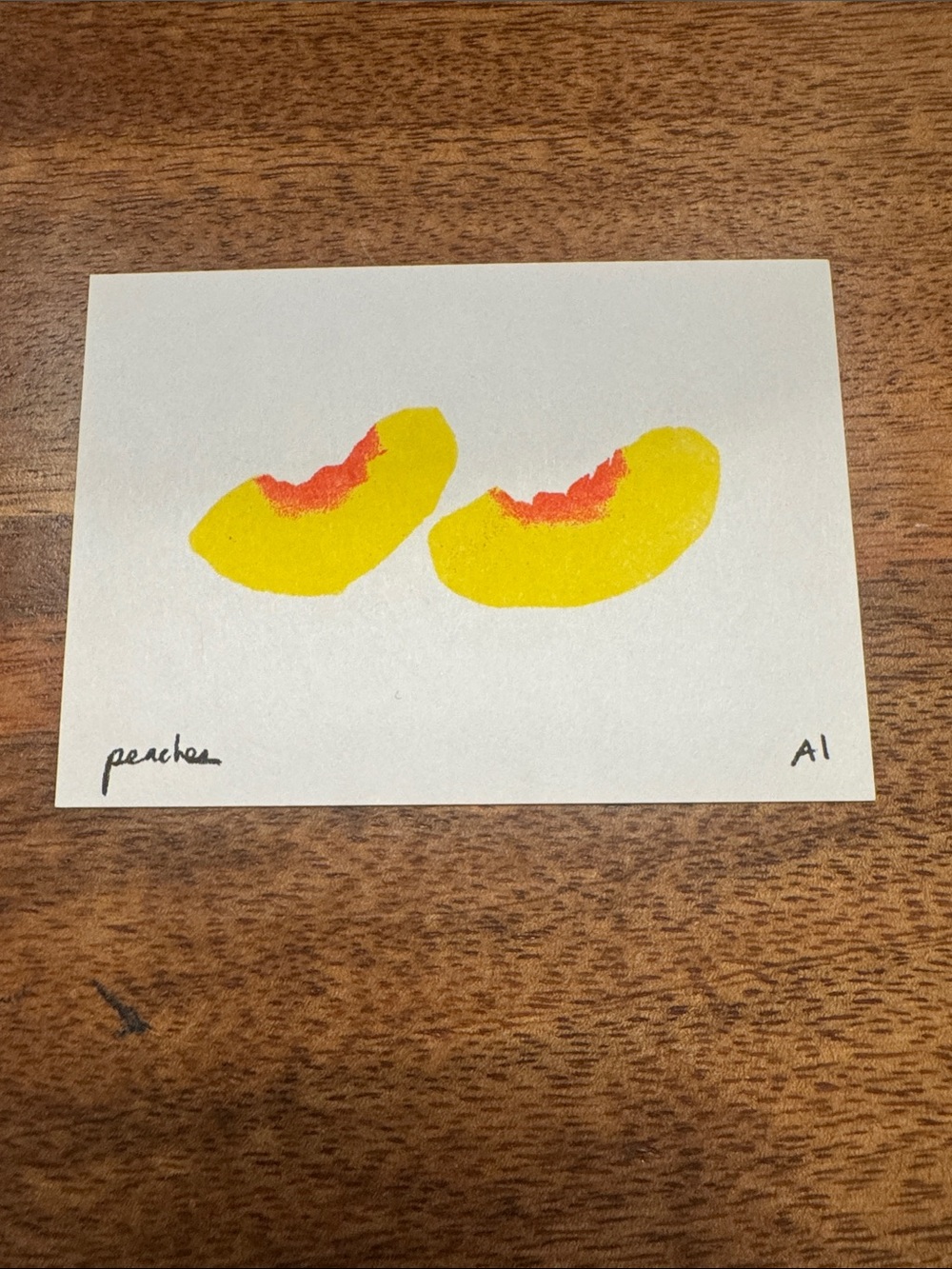 Inciardi - Peaches - Mini Print